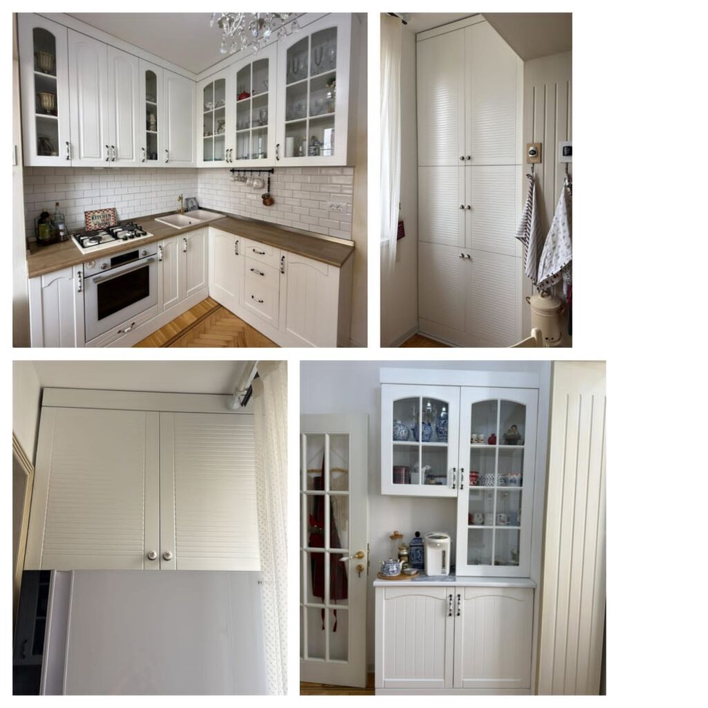 Mətbəx 1300 azn.satılır. Ölçü: 1,17/1,57 +106 + 98 sm.əlavə yiğılan