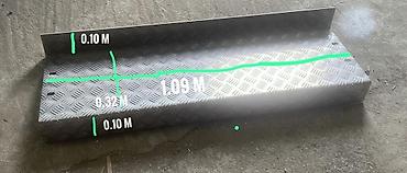 Hazır Aluminium pillə .Uzunluğu 109sm eni 32sm,qatlanan hissələr - şəkil 4