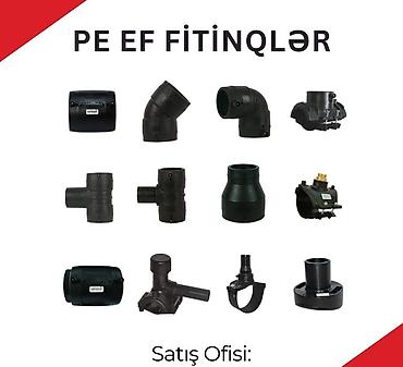 Su borusu, Qofrasız, Plastik, 2000 mm, Yeni - şəkil 3