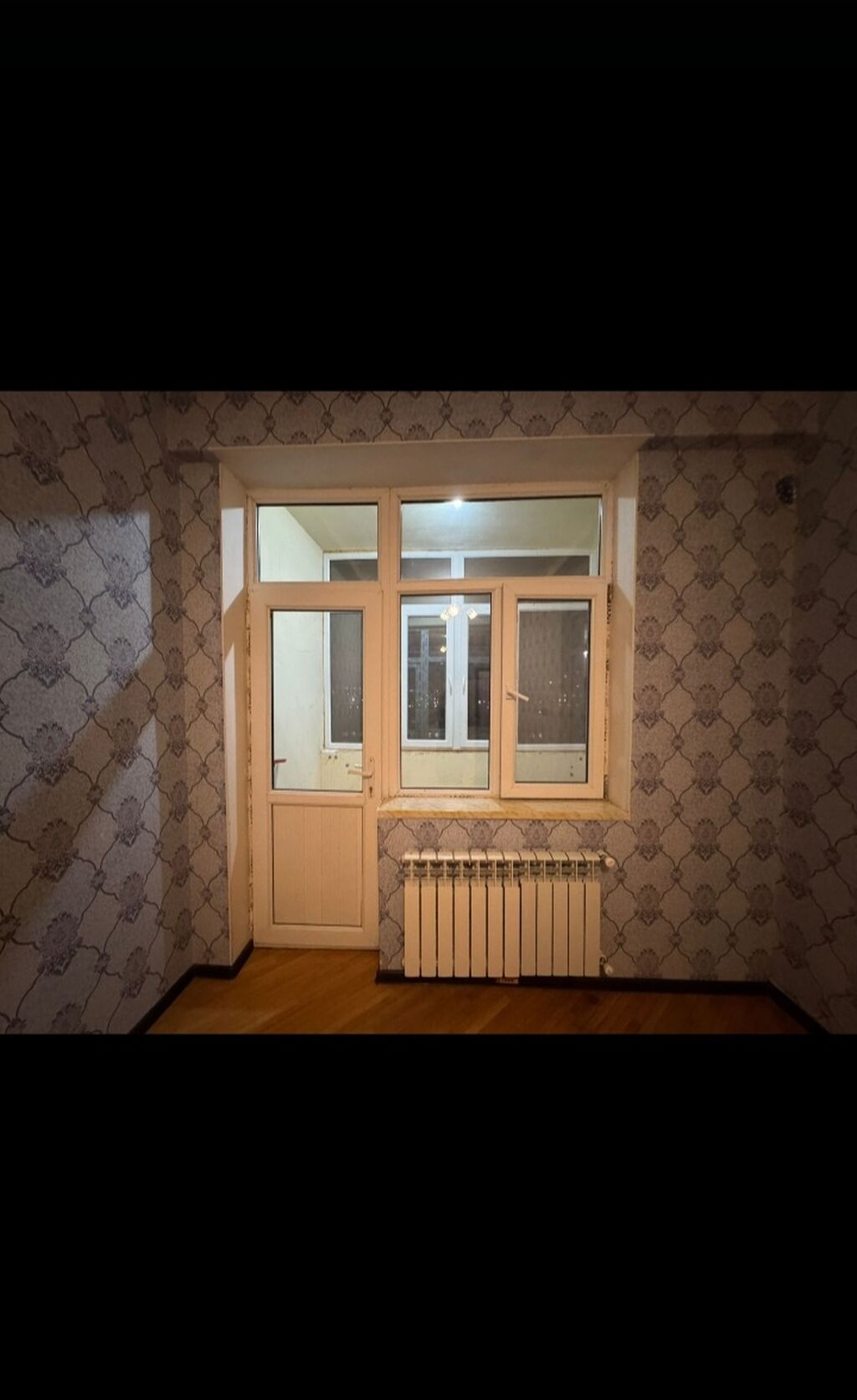 Mənzildə plastik pəncərə və balkon qapısı dəsti - Ağ rəngli PVC