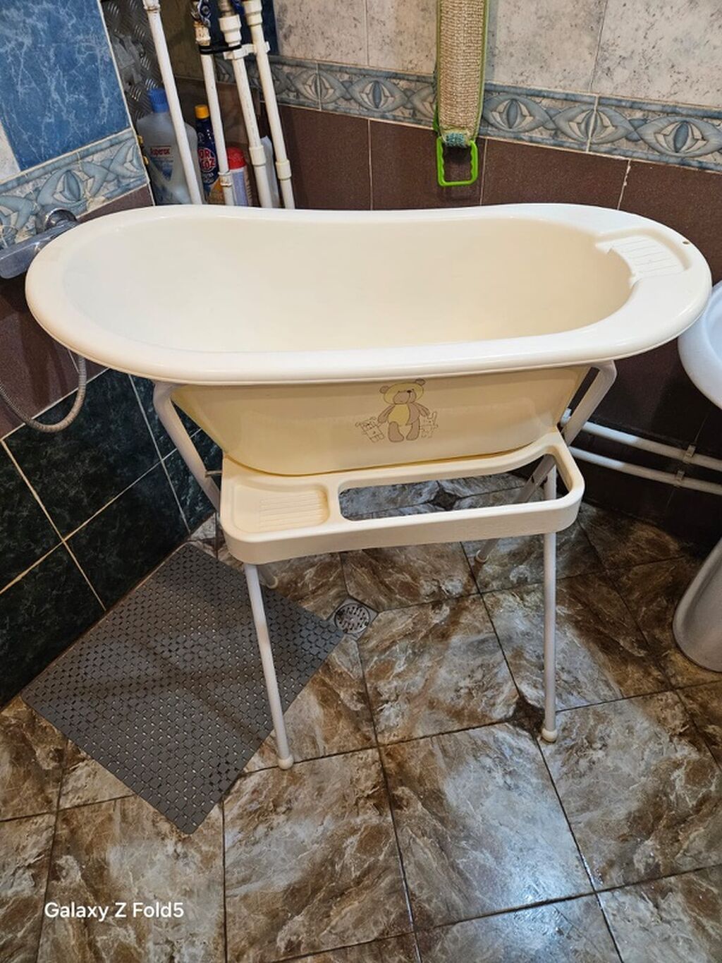 İşlənmiş Vanna, Plastik, Ünvandan götürmə