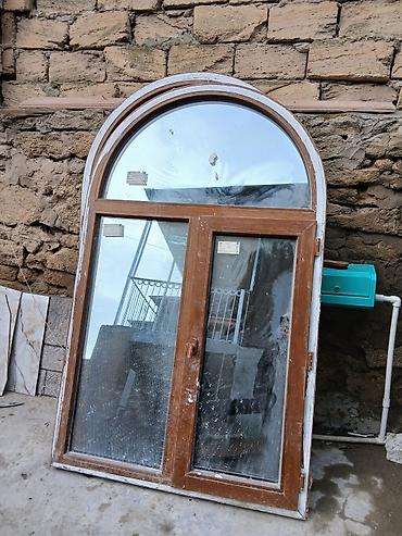 Plasdik pencere 2 ededdi arka razmer 185x115 ela vezyetdedi 1 ed 90 - şəkil 3