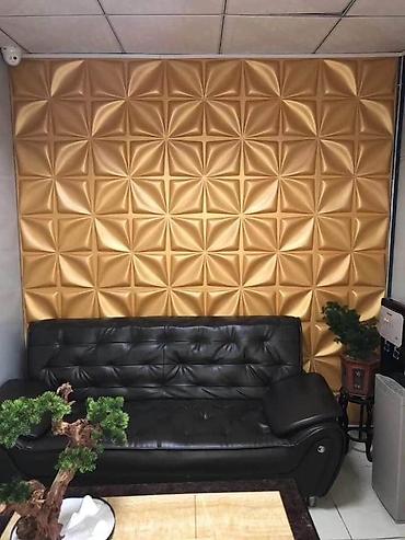 3D dekorativ divar panelləri - Material: yüngül və davamlı 3D - şəkil 3