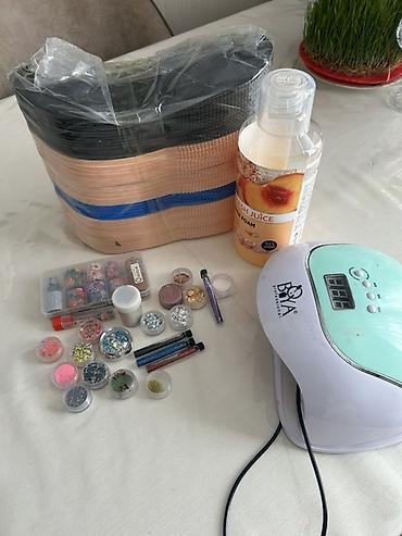 Manikür və dırnaq bəzəyi üçün komplekt - BOYA Professional UV/LED - şəkil 2