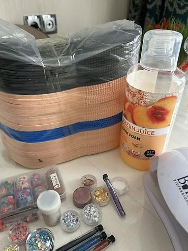 Manikür və dırnaq bəzəyi üçün komplekt - BOYA Professional UV/LED - şəkil 4