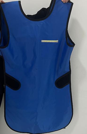 Rentgen otağı üçün nəzərdə tutulmuş qurğuşun önlük. Yenidir, istifadə - şəkil 3