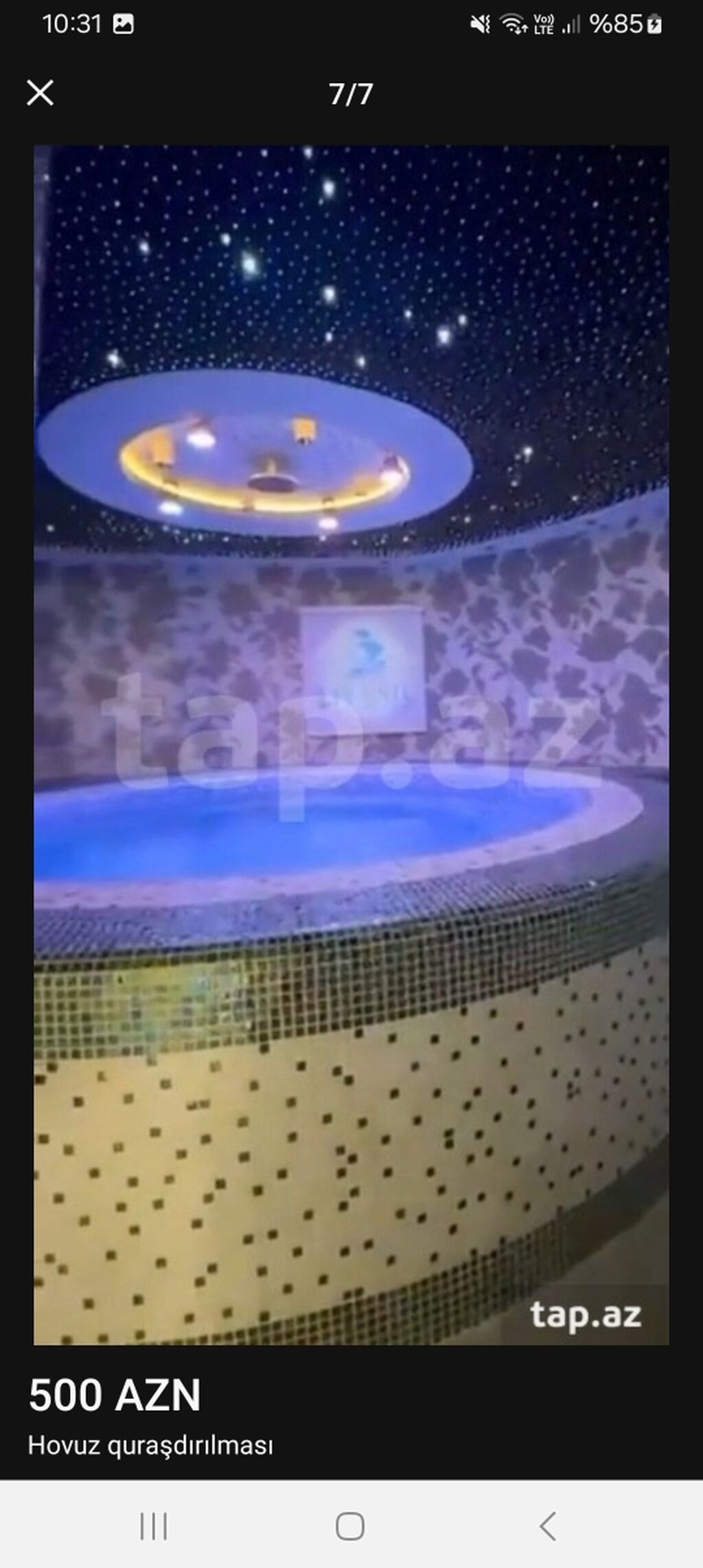 🏊‍♂️ Xəyallarınızdakı hovuz artıq bir addımlıqda! 🏖️ Sizə özəl, tam