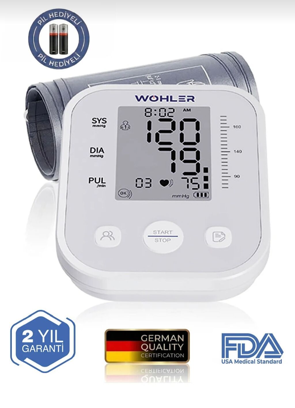 Çatdırılma!Qoldan və biləkdən ölçən modellər. Elektron tonometr.Təzyiq