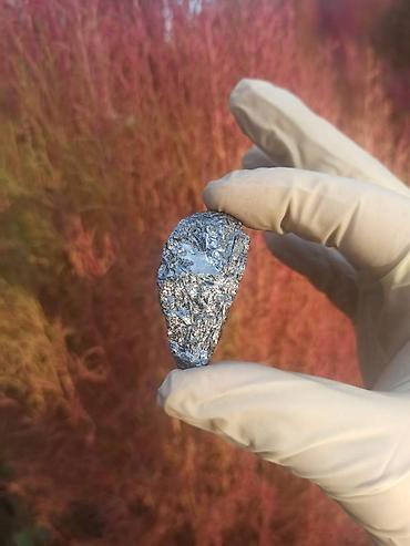 💎 Təbii Terahertz (Silisyum) daşı😍 Qiymət👉🏻 ölçüsünə görə dəyişir ( 15 - şəkil 4