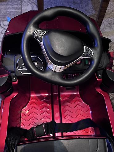 Uşaq üçün elektrikli akülü maşın – qırmızı rəng Xüsusiyyətlər: - - şəkil 4