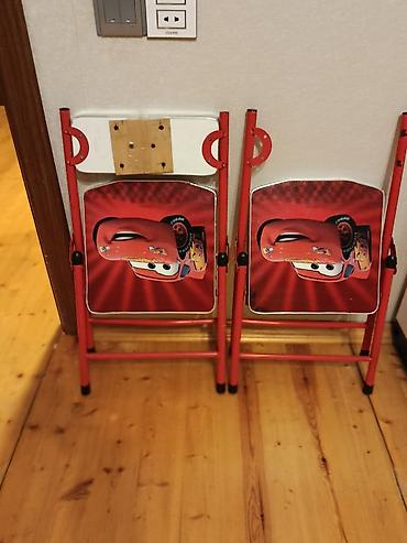 Uşaqlar üçün "Şimşək Makkuin" obrazı ilə bəzədilmiş iki ədəd qatlanan - şəkil 4