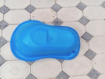 Uşaq vannası – mavi rəngdə, ergonomik formalı plastik. Xüsusiyyətlər - şəkil 4