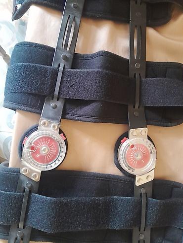 Tənzimlənən diz ortozu (knee brace) – sərt yan şinli model cox az - şəkil 3