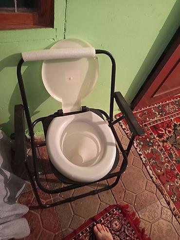 Portativ komod (tualet kreslosu) - Geniş oturacaq və qapaqlı komod - şəkil 2