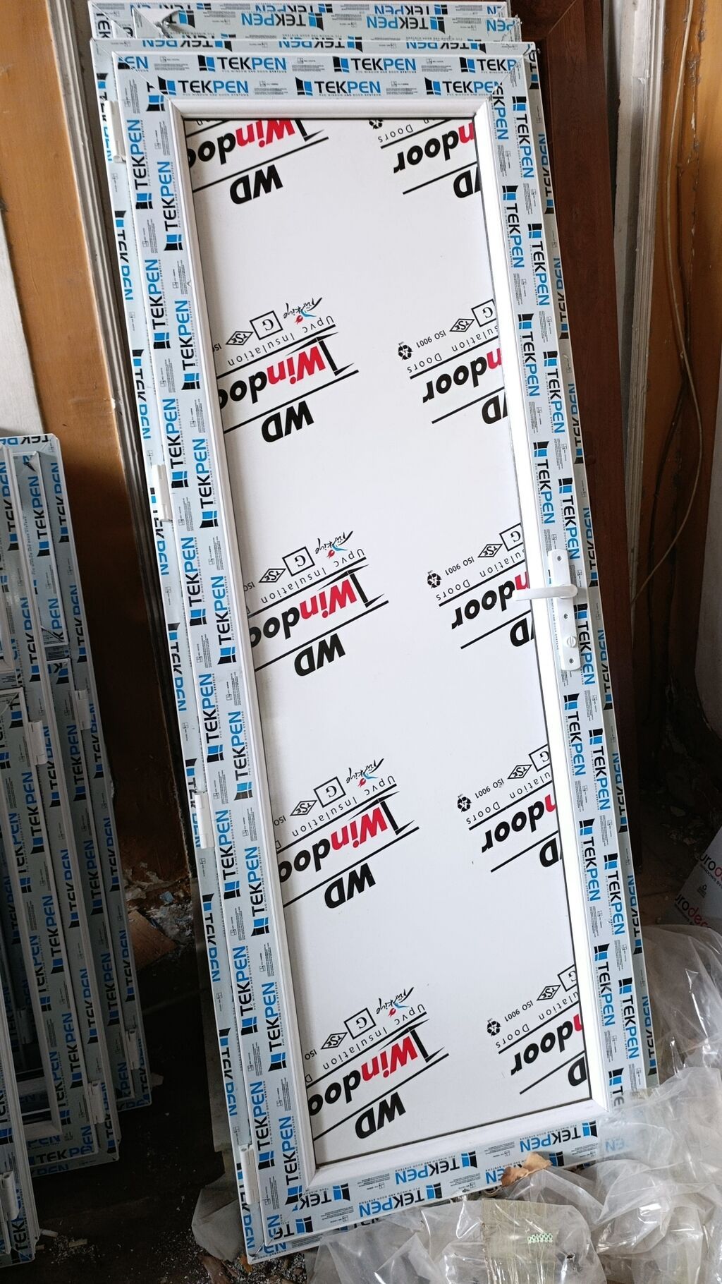 Hamam üçün Yeni Plastik qapı Naliçnik ilə, Zəmanətli, Ödənişli quraşdırma, Ödənişli çatdırılma