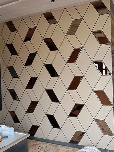 3D dekorativ divar panelləri - Material: yüngül və davamlı 3D - şəkil 5