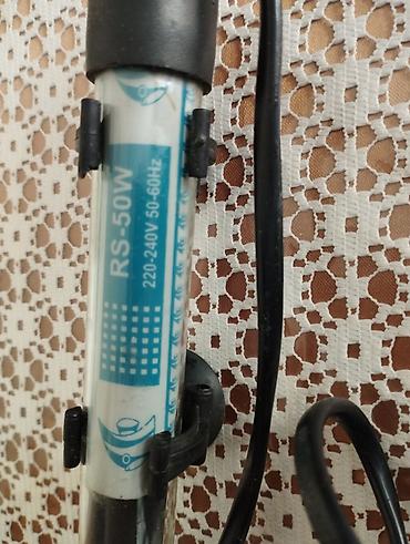 Akvaryum su qızdırıcısı RS-50W - Güc: 50W - Gərginlik/Frekans - şəkil 3