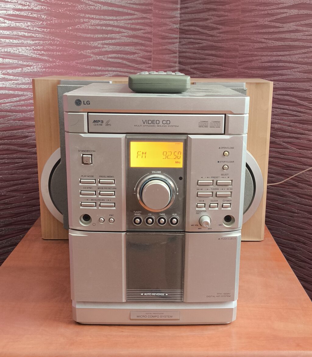 LG Micro Compo System – çoxfunksiyalı ev audio mərkəzi Xüsusiyyətlər