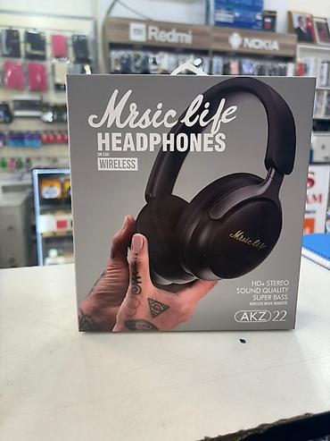 Simsiz (Bluetooth) Qulaqcıqlar, rəng - Qara - şəkil 2