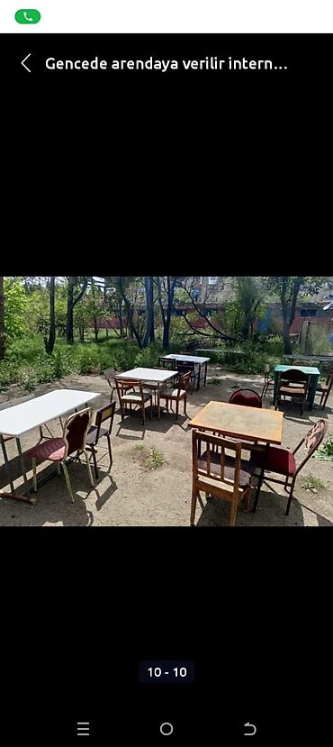 Arendaya cayci stol stulari verilir 5 kamplekti bide yeke qaz balonu - şəkil 2