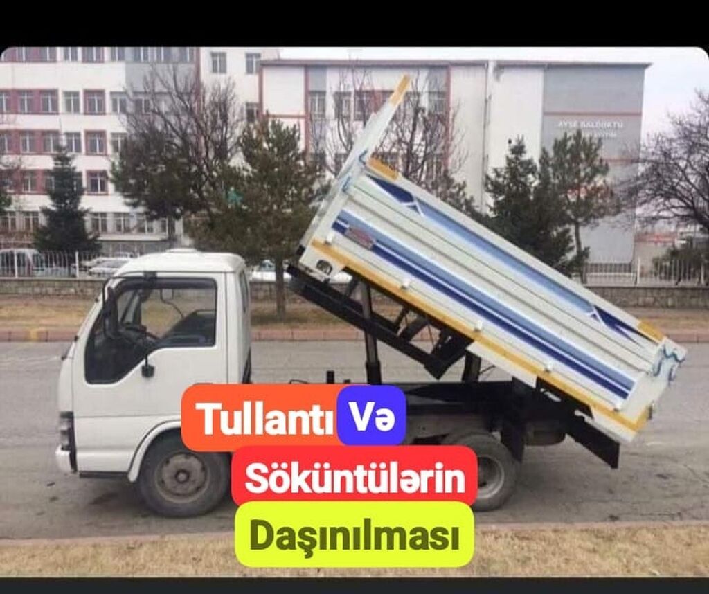 🚛 Təmir və Söküntü Tullantılarının Daşınması Xidməti! Tikinti, təmir