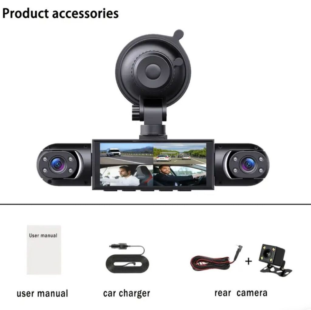 🚗 𝟯𝟲𝟬° 𝘿Ö𝙍𝙏 𝙆𝘼𝙈𝙀𝙍𝘼𝙇𝙄 𝘼𝙑𝙏𝙊 𝙆𝘼𝙈𝙀𝙍𝘼 𝙑𝙞𝙙𝙚𝙤𝙧𝙚𝙜𝙞𝙨𝙩𝙧𝙖𝙩𝙤𝙧 - 𝟰 𝙠𝙖𝙢𝙚𝙧𝙖𝙡ı (𝙢ə𝙝𝙙𝙪𝙙