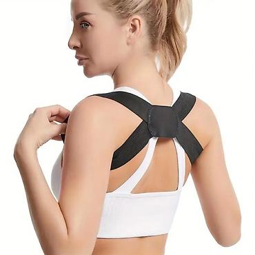 ● Onurğa əyriliyini düzəldən korset ● 15 azn ● Qara rəng ● Metrolara - şəkil 2