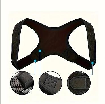 ● Onurğa əyriliyini düzəldən korset ● 15 azn ● Qara rəng ● Metrolara - şəkil 3