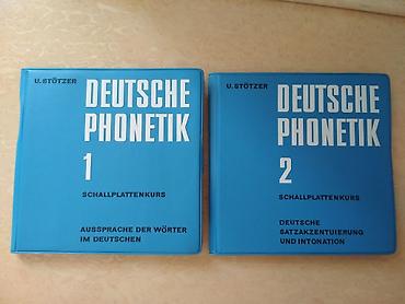 Alman dili fonetikası. Ştotser. 8 ədəd qramafon valı və 2 kitabçadan - şəkil 4