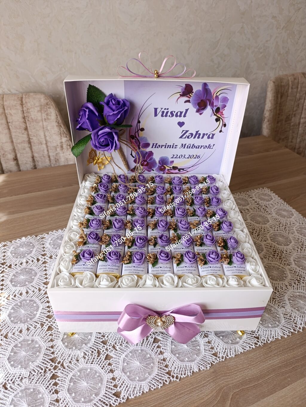 Həri xonçasi;Heri xoncalari sifarisle hazirlanir.Sifarisler en az 2-3