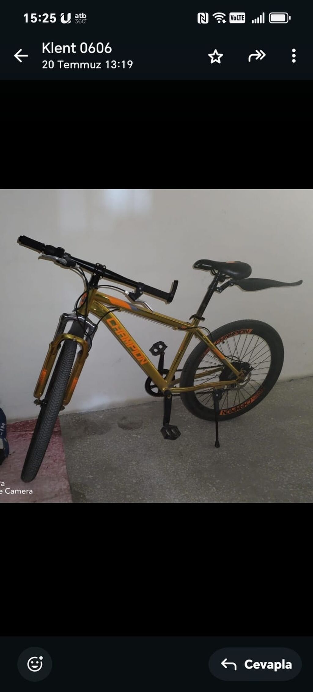 Velosiped yeni kimidir.Irsaddan 400 azn alinib.bir iki defe