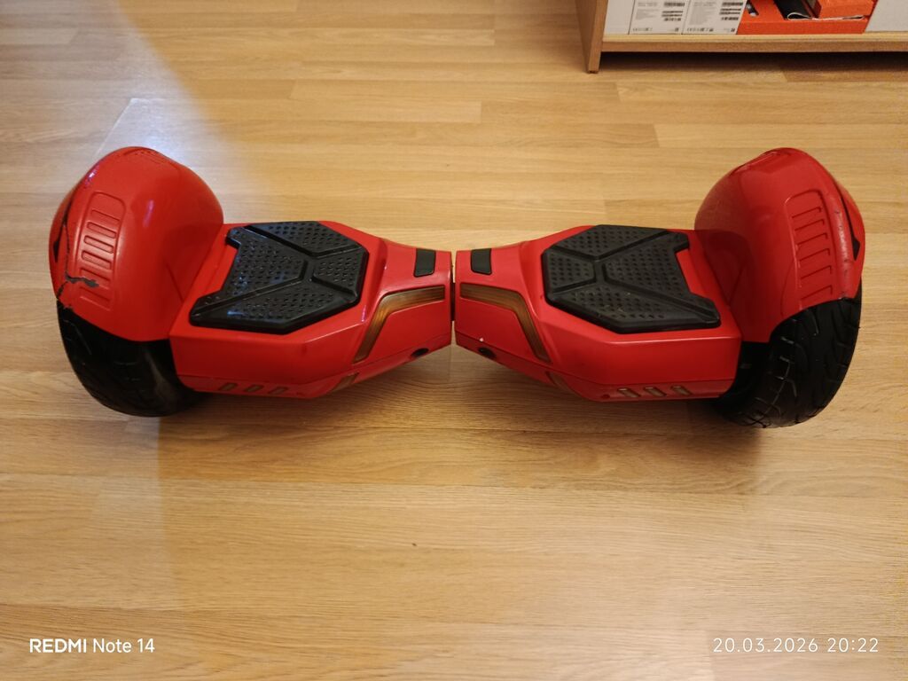 HOVERBOARD / GİRİŞİMÇİ ÖZBALANS SKUTER - Rəng: qırmızı, idman