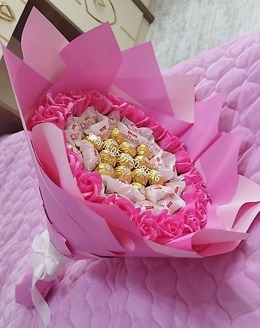 Sokolad buketleri sifarisle hazirlanir.Sifarisler en az 1-2 gun - şəkil 5