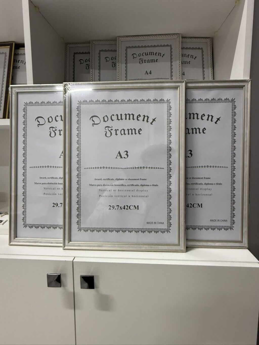 Çərçivə А3 (29.7 x 42 sm), Metal