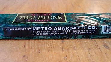 Ətir çubuqları satılır. İçində 18 ədəd var. Çubuqları yandırılır otaq - şəkil 4