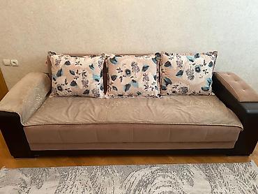 Divan, İşlənmiş, Bazalı, Vеlur parça - şəkil 2