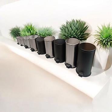 Məhsul: Paslanmayan poladdan ayaq pedallı zibil qutuları - şəkil 5