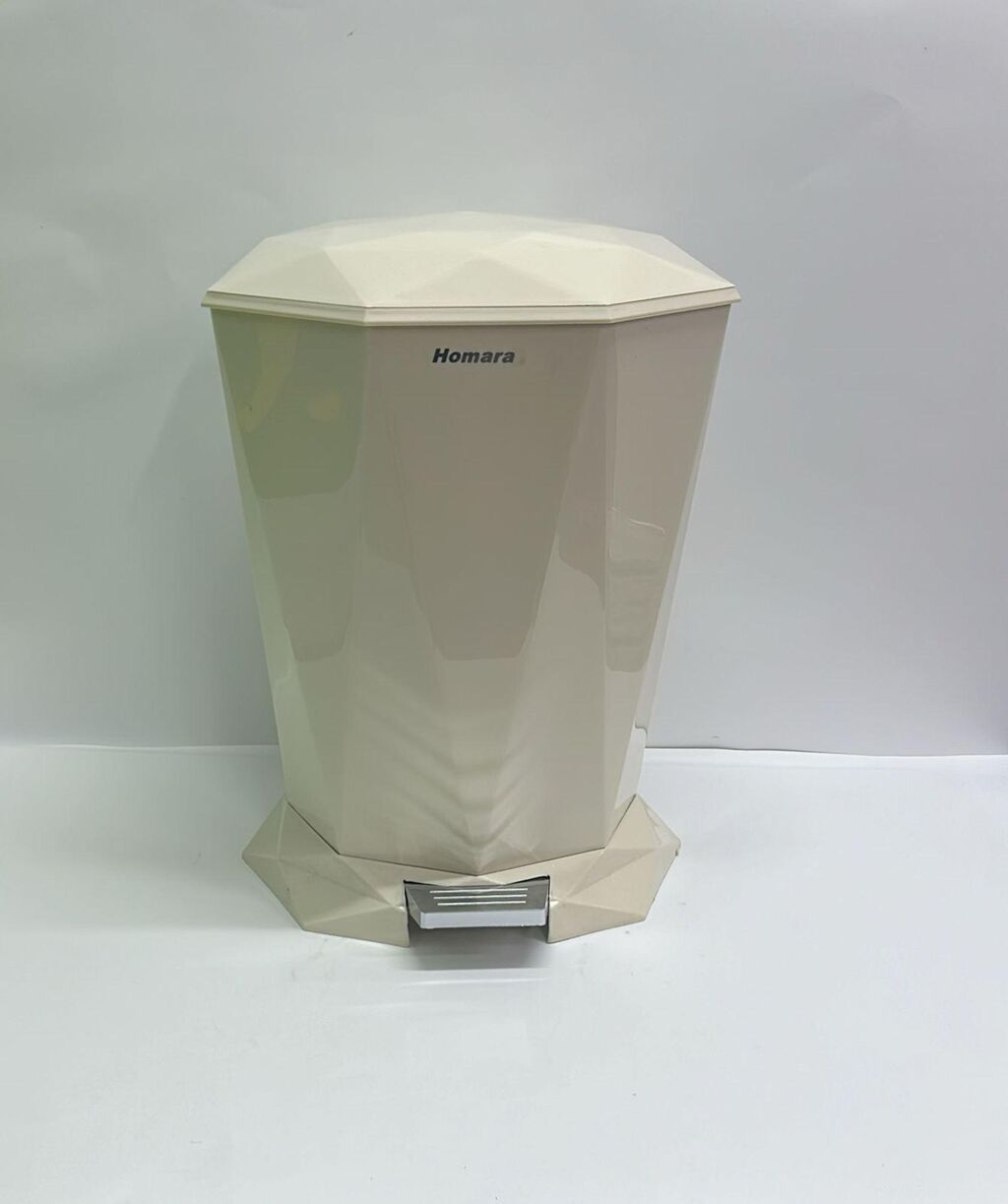 Zibil vedrəsi Homara HM005, plastik, bej, 30х39 sm Xüsusiyyətlər