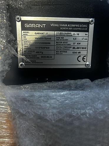 GARANT G37 Vidalı Hava Kompressoru - Model: GARANT 37 (G37) - Tip - şəkil 4