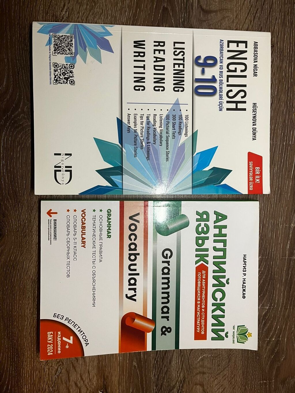 İngilis dili 10-cu sinif, 2024 il, Ünvandan götürmə