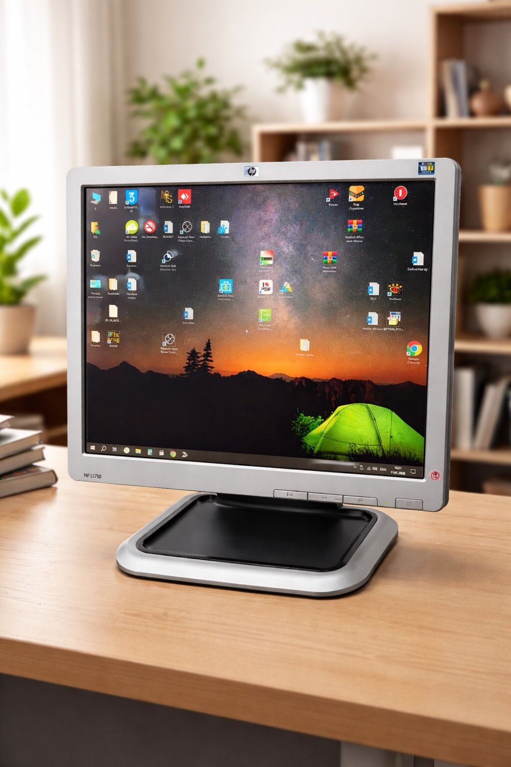 Ela veziyyetde,ter temiz problemsiz 17 ekran monitorlar