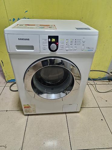 Paltaryuyan maşın Samsung, 7 kq, İşlənmiş, Avtomat, Qurutma var, Kredit yoxdur, Ödənişli çatdırılma - şəkil 2