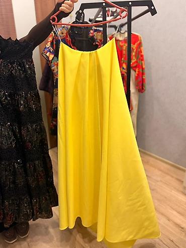 Qadın geyimləri – rəngarəng və orijinal modellər toplusu - Sarı - şəkil 3