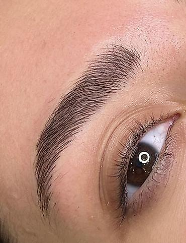 - Təbii görünüşlü, fərdi üz quruluşuna uyğunlaşdırılmış qaş forması - - şəkil 4