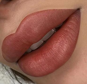 Xidmət: Dodaq rəngləmə (lip blush) və qaş Təbii boya!mikropiqmentasiya - şəkil 2