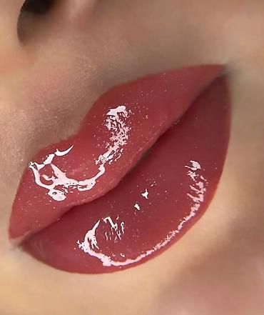 Xidmət: Dodaq rəngləmə (lip blush) və qaş Təbii boya!mikropiqmentasiya - şəkil 5