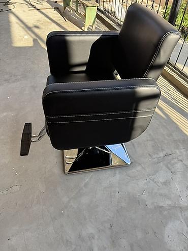 Bərbər/gözəllik salonu üçün işçi masa və kreslo dəsti - Geniş güzgülü - şəkil 5