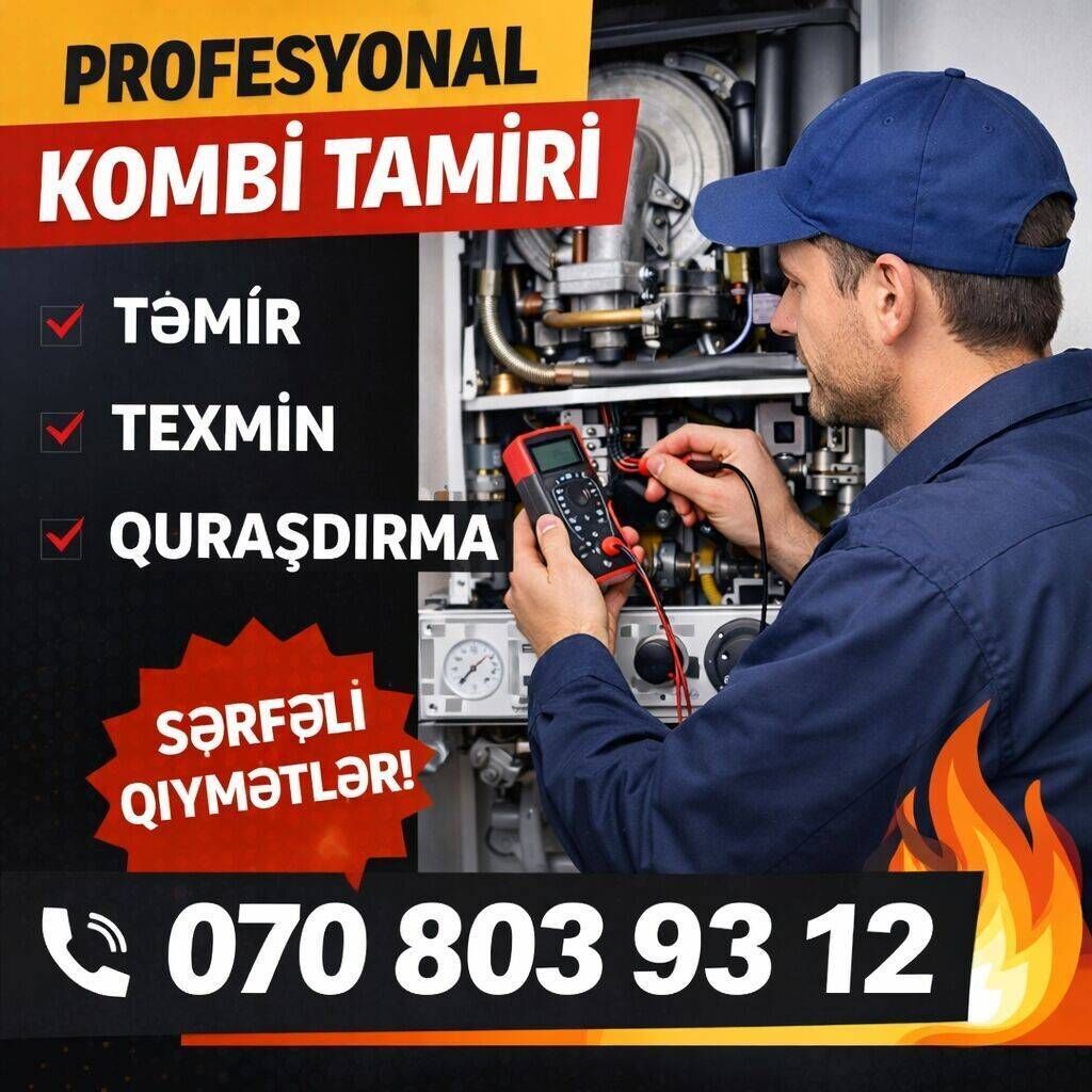 Kombi ustası kombi servisi kombi təmiri kombi ustasi yasamal ege kombi
