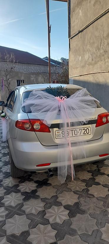 Toy/Nişan üçün avtomobil bəzədilməsi komplekti - Kapot üçün iri - şəkil 4