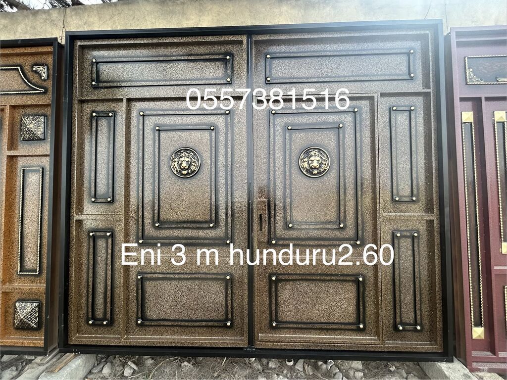 Yeni Giriş qapısı Zamok ilə, Zəmanətli, Ödənişli quraşdırma, Ödənişli çatdırılma, Rayonlara çatdırılma